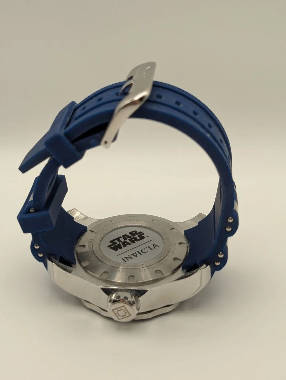 Invicta Star Wars R2-D2 Men's Wrist Watch Blue Band Stainless Steel